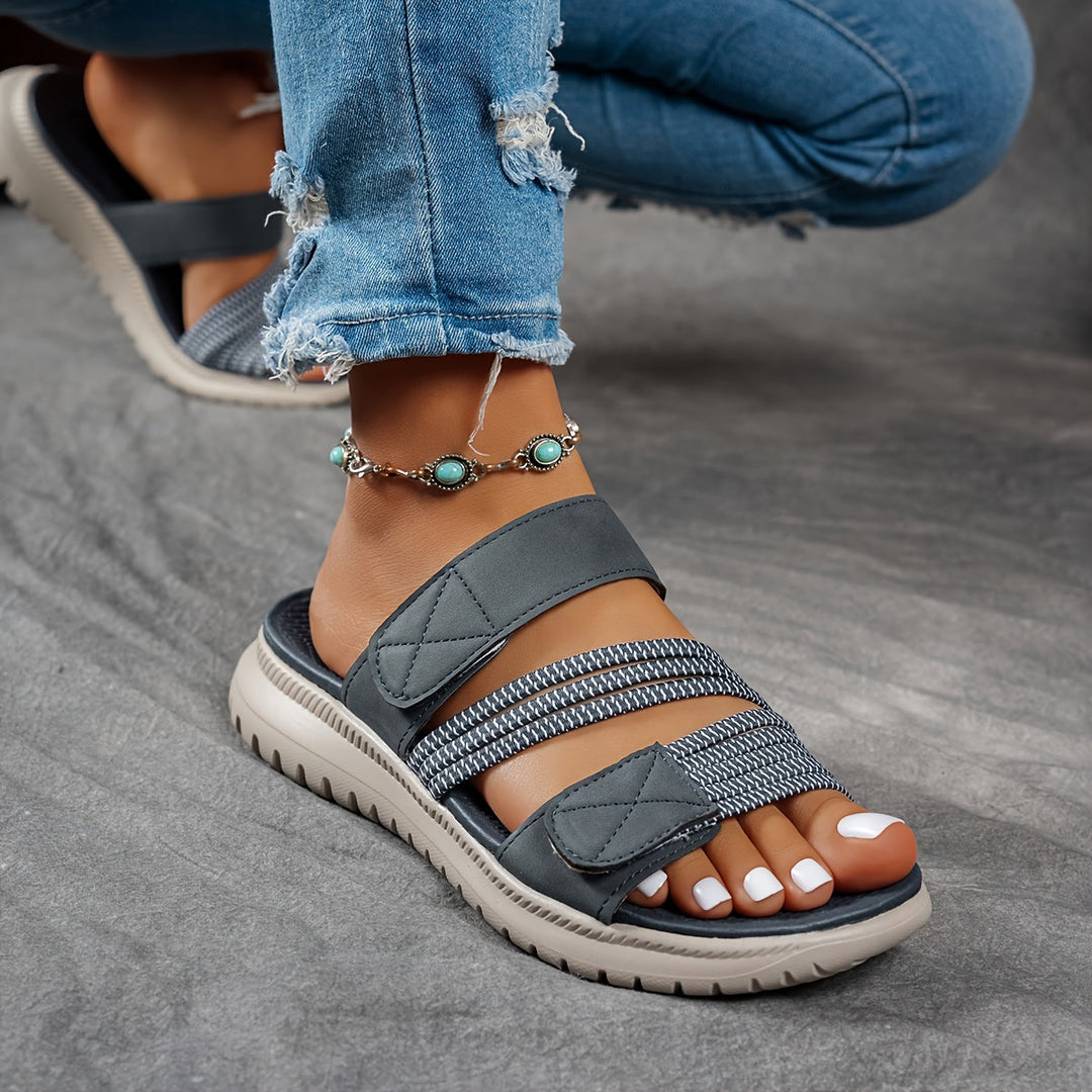 Cleo | Sportos komfort szandál platform talppal