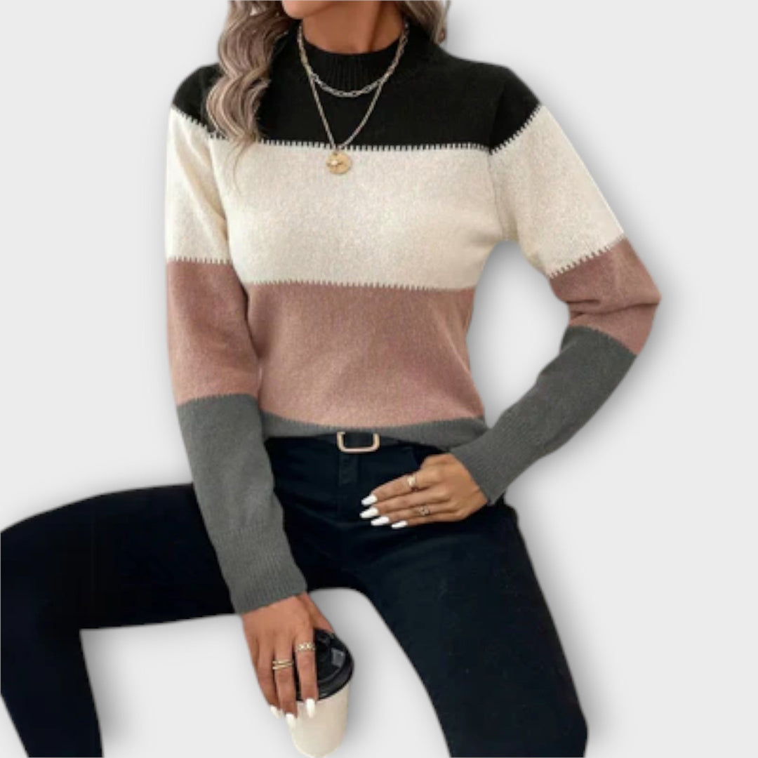 Elina - Lazac és elegáns pulóver
