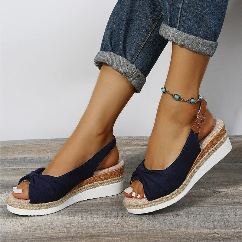 Candy | Ortopéd peep-toe szandál