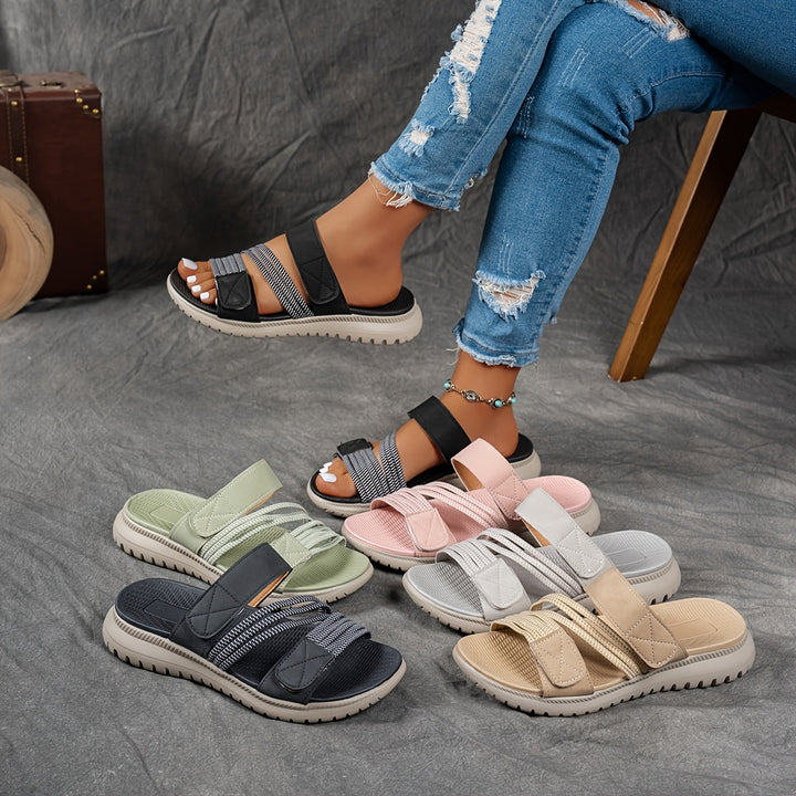 Cleo | Sportos komfort szandál platform talppal