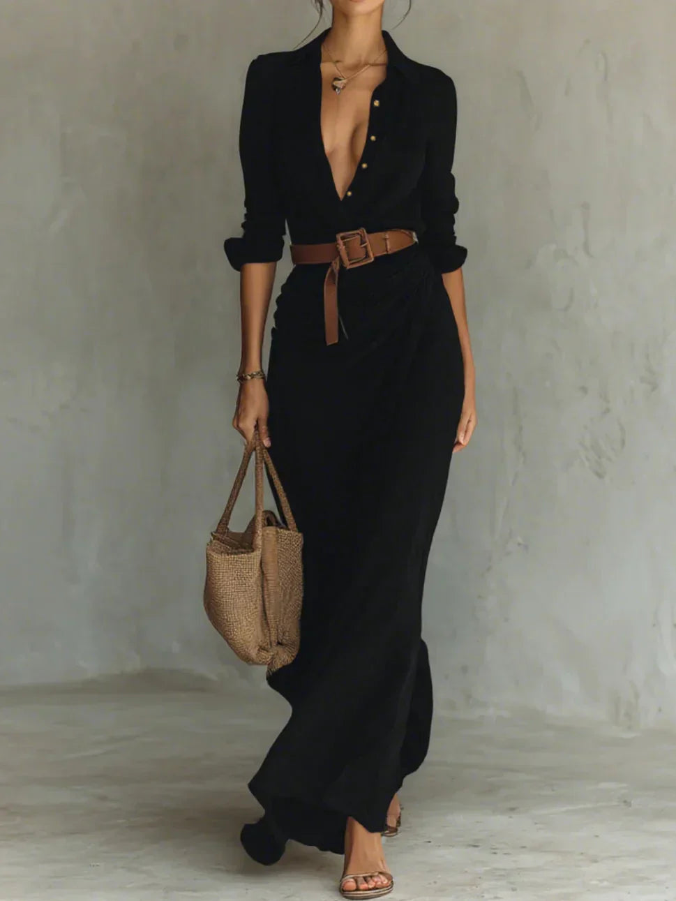 Camille™ | Maxi Ruha Reverz és Derékpánttal