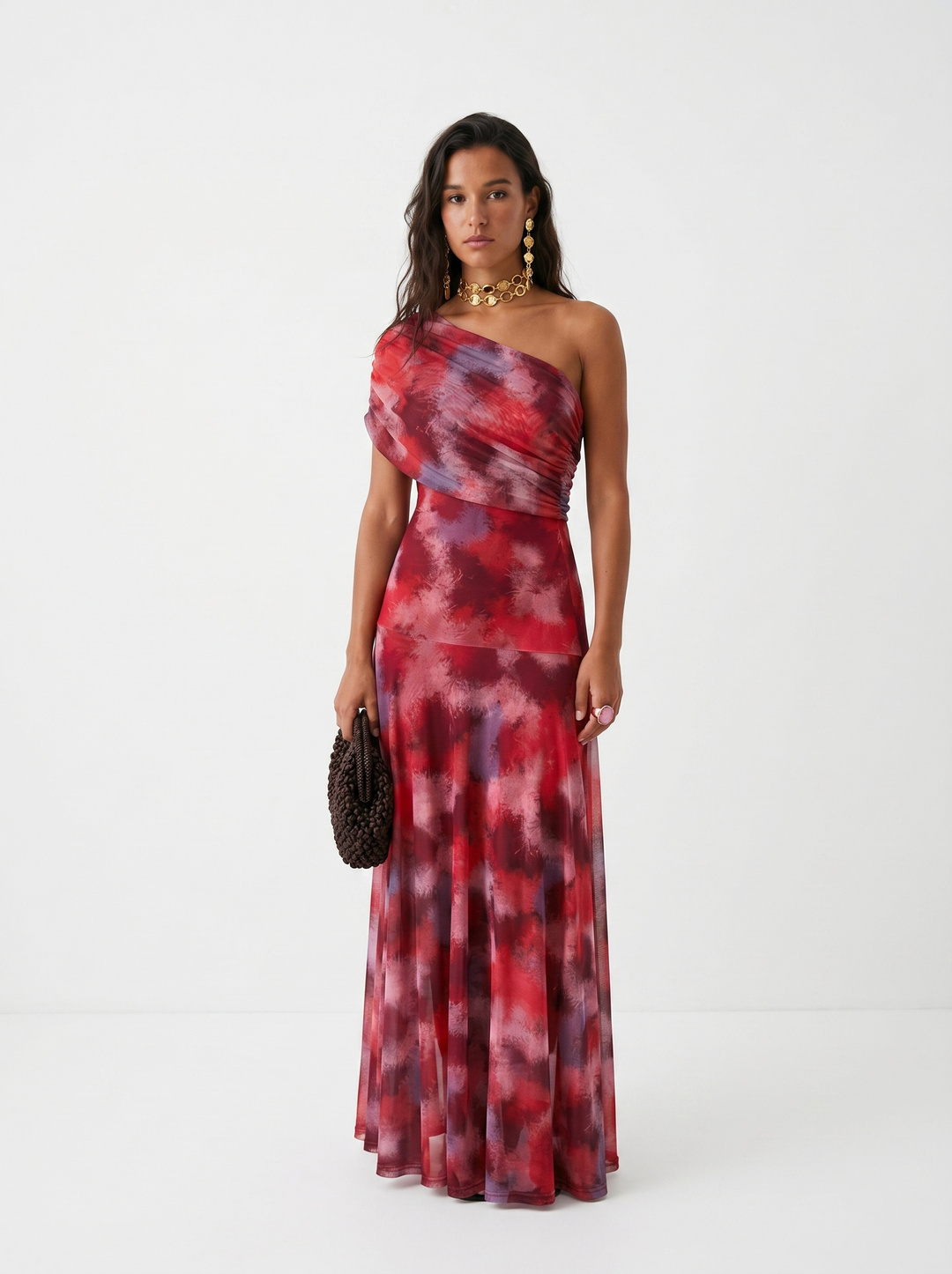 Karola | Elegáns off-shoulder maxi ruha