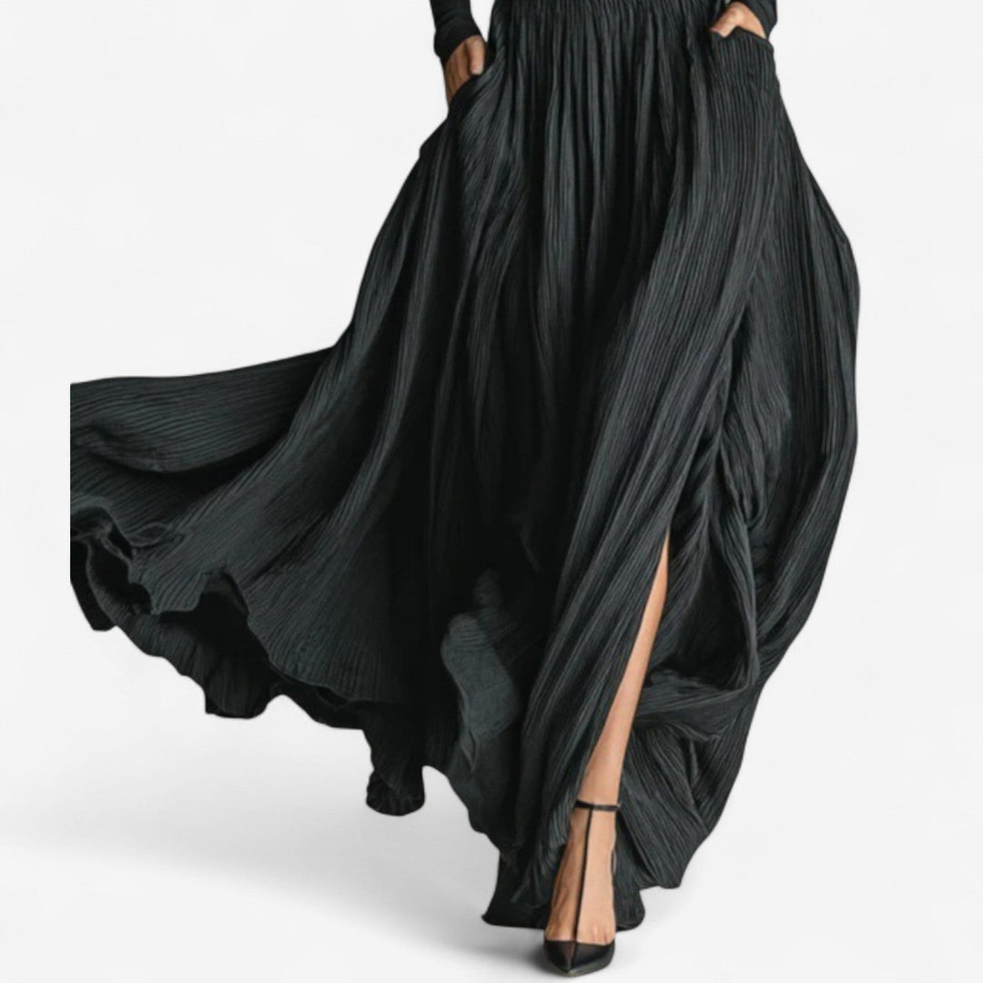 Raquel | Magas derekú maxi ruha