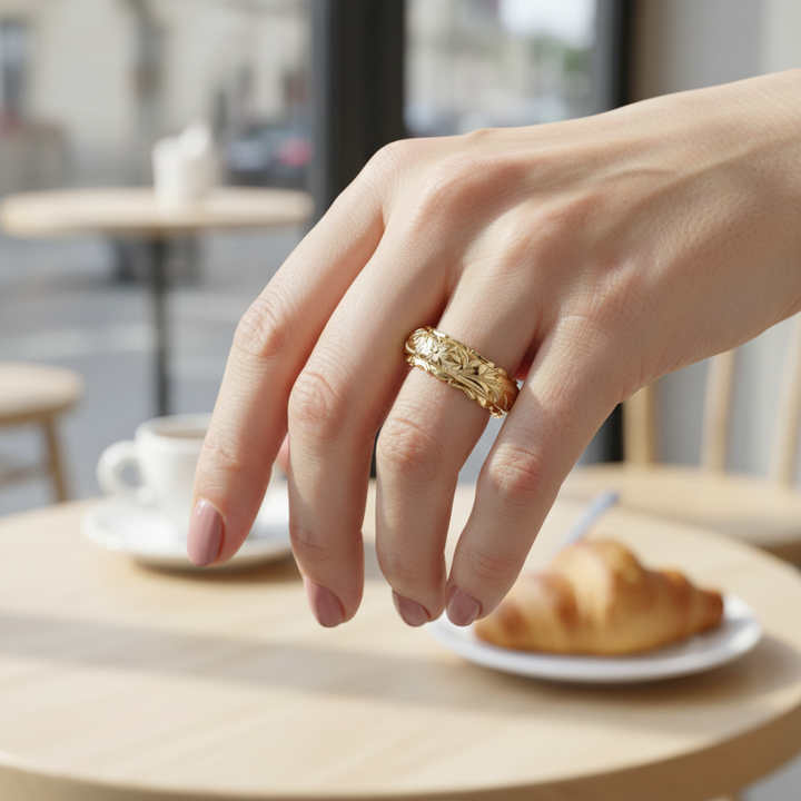 SAVINA™ | Elegáns Virággyűrű
