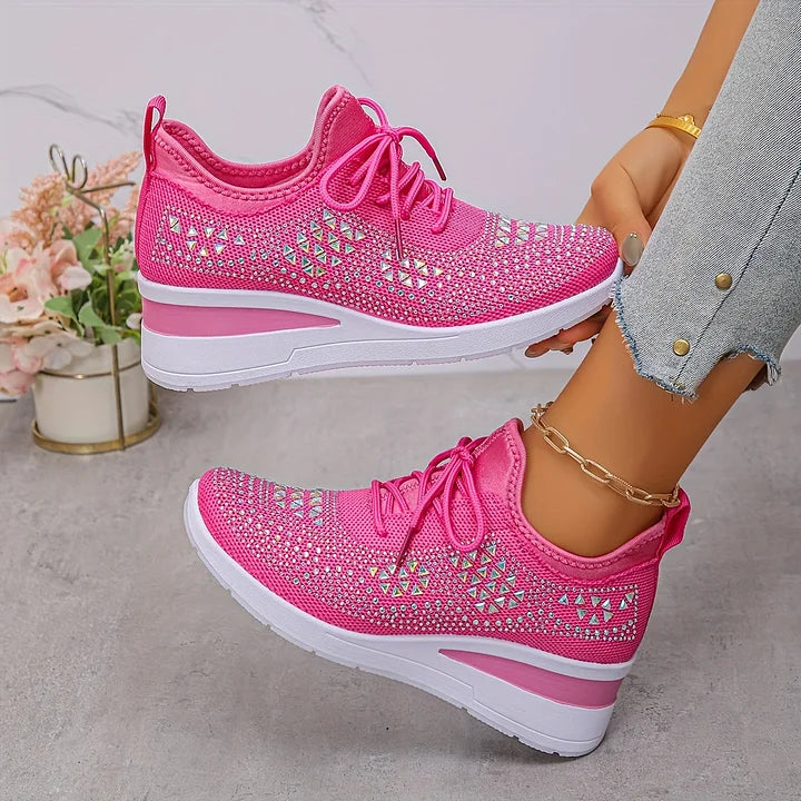 Betti | Ortopéd csillogó sportcipő