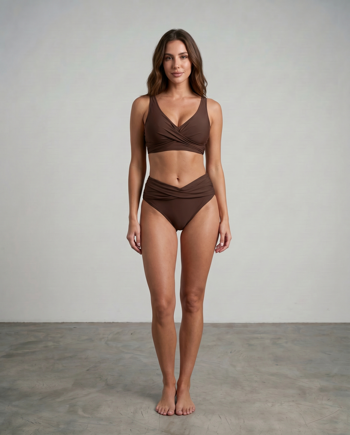 Julianna | Alakformáló Bikini Átlapolt Fazonnal