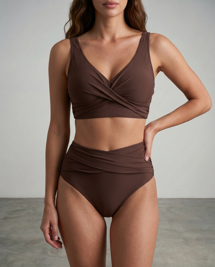 Julianna | Alakformáló Bikini Átlapolt Fazonnal