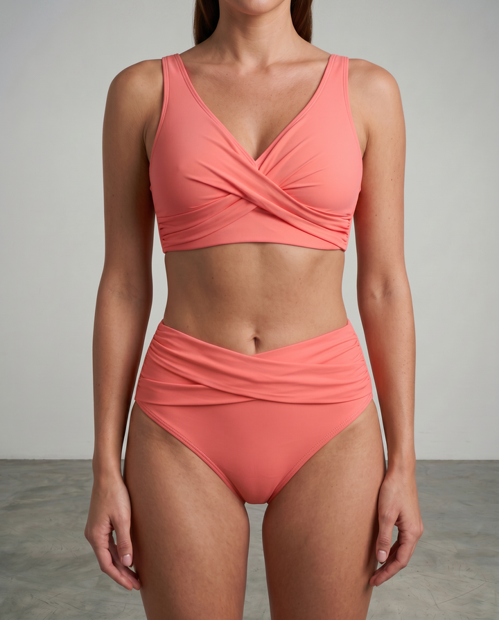 Julianna | Alakformáló Bikini Átlapolt Fazonnal