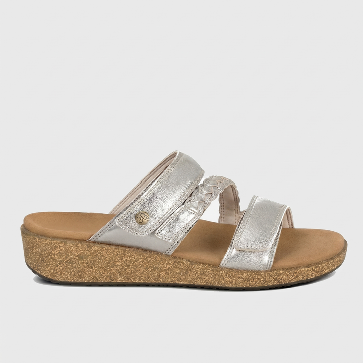 Carrie | Kék elegáns komfort szandál