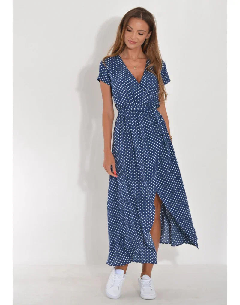 Julia – Elegáns V-nyakú Ruha