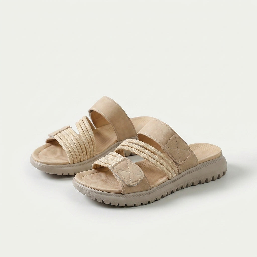 Cleo | Sportos komfort szandál platform talppal